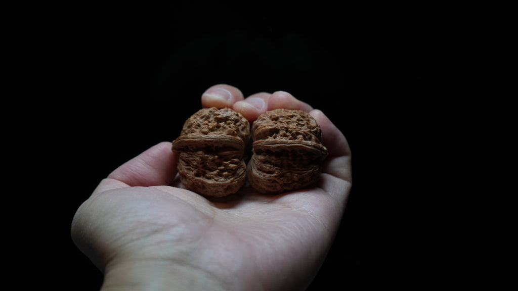 White Lion Wenwan Walnut Pair V
